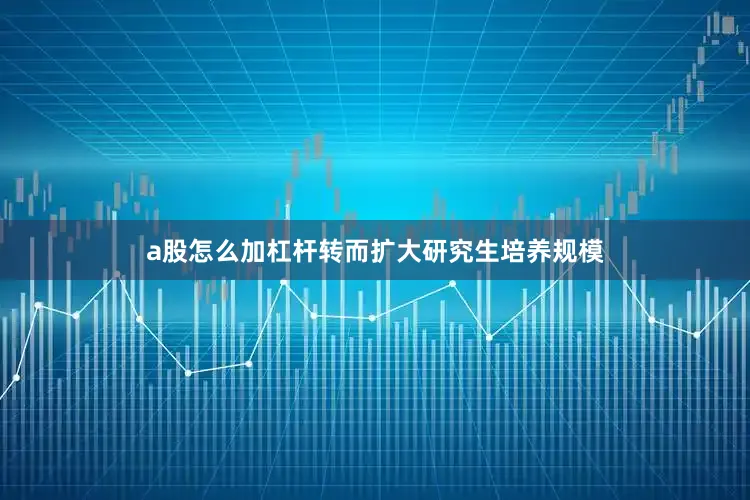 a股怎么加杠杆转而扩大研究生培养规模
